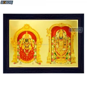 Gold-Plated-Photo-Frame-God-Balaji-and-Goddess-Lakshmi-Venkateswara-Perumal-Lakshmi-Kuber-Kubera-Asta-Ashta-Tirumala-Tirupati-Govinda-Srinivasa-Lord-Ekadasi-Ratha-Saptami-Wealth-Fortune-Prosperity-Diwali-Puja-Vrata-Sharad-Purnima-Padmavati-Padmavathy-South-DEVA-POSTER-DECOR-POOJA-MANDIR-ART-RELIGIOUS-PAINTING-LORD-ONLINE-PREMIUM-INDIA-INDIAN-SGEGS-COM-PUJA-WALL-FRAMED-PORTRAIT-IDOL-STATUE-HANGING-DIWALI-FESTIVAL-GIFT-ENTRANCE-DOOR-HOME-WOODEN-LARGE-BIG-LIVING-ROOM-WOOD-HINDU-SHREE-GANESH-ENTERPRISE-GIFTING-SOLUTIONS-SGEGS-COM