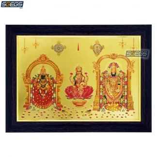 Gold-Plated-Photo-Frame-Of-God-Balaji-and-Goddess-Lakshmi-Venkateswara-Perumal-Lakshmi-Kuber-Kubera-Asta-Ashta-Tirumala-Tirupati-Govinda-Srinivasa-Lord-Ekadasi-Ratha-Saptami-Laxmi-mata-Mahalakshmi-Mataji-Maa-Mother-Goddess-Goddess-of-Wealth-Fortune-Prosperity-Devi-Diwali-Lakshmi-Puja-Varalakshmi-Vratam-Mahalakshmi-Vrata-Navratri-Sharad-Purnima-Padmavati-Padmavathy-South-DEVA-POSTER-DECOR-POOJA-MANDIR-ART-RELIGIOUS-PAINTING-LORD-ONLINE-PREMIUM-INDIA-INDIAN-SGEGS-COM-PUJA-WALL-FRAMED-PORTRAIT-IDOL-STATUE-HANGING-DIWALI-FESTIVAL-GIFT-ENTRANCE-DOOR-HOME-WOODEN-LARGE-BIG-LIVING-ROOM-WOOD-HINDU-SHREE-GANESH-ENTERPRISE-GIFTING-SOLUTIONS-SGEGS-COM