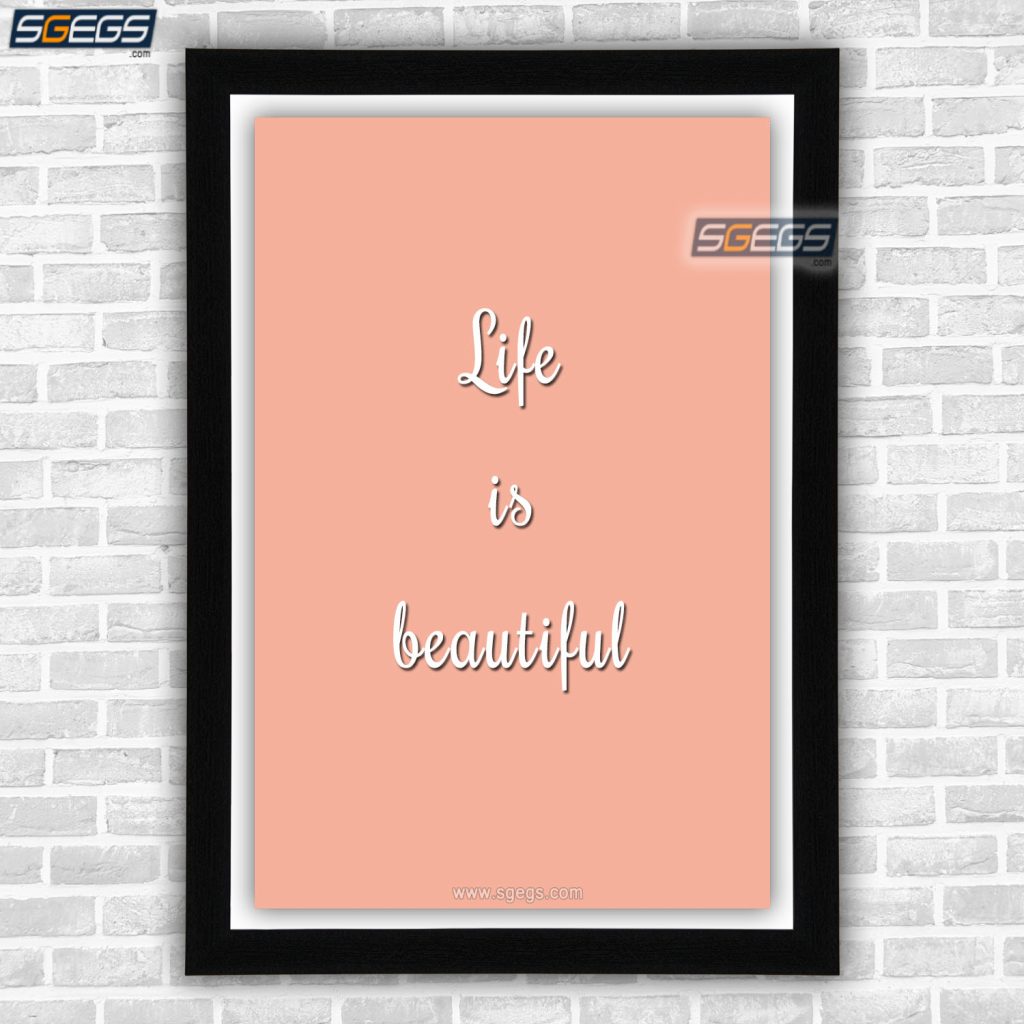 Customized Quote Photo Frame Online Shopping (Shree