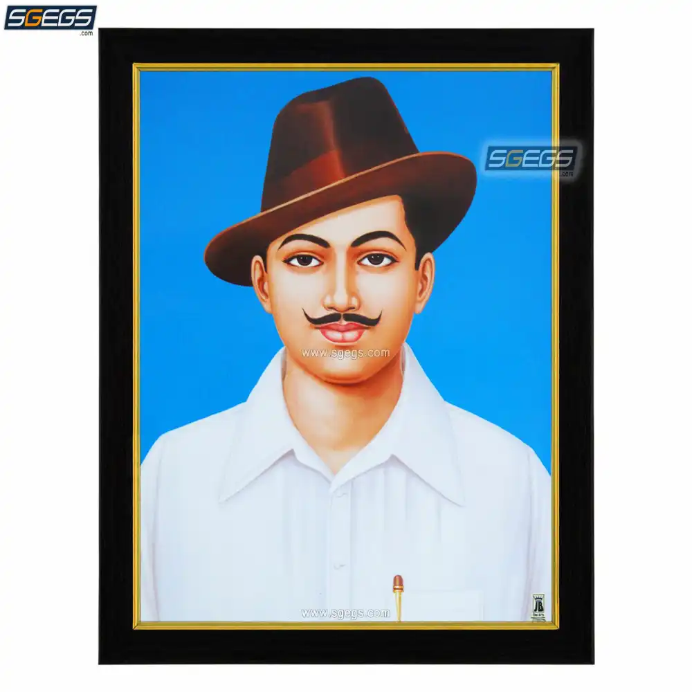 Shahid Bhagat Singh Photo Frame, HD Picture Frame - Online Shopping -   (Shree Ganesh Enterprise Gifting Solutions)
