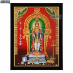 Lord Murugan Photo Frame, HD Picture Frame, Religious Framed Poster (SGEGS ID: 2026)