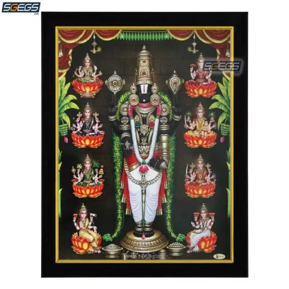 God Tirupati Balaji and Goddess Ashta Lakshmi Photo Frame, HD Picture Frame  - Online Shopping  (Shree Ganesh Enterprise Gifting Solutions)