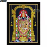 God Tirupati Balaji HD Photo Frame, Religious Framed Poster (SGEGS ID: 3452)