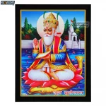 God Jhulelal Photo Frame, HD Picture Frame, Religious Framed Poster (SGEGS ID: 3434)