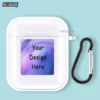 Customized Airpods 2nd Gen Case, Print Your Design Photo Name, Personalized Gift Birthday Anniversary Husband Wife Boyfriend Girlfriend Friends