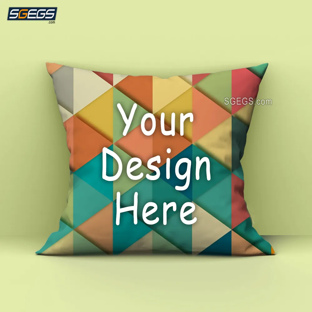 Customized Cushion Cover, Print Your Design Photo Name Logo, Personalized Gift Birthday