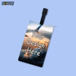 Customized Luggage Tag, Print Your Design Photo Name Logo, Personalized Gift Birthday Anniversary Husband Wife Boyfriend Girlfriend Friends