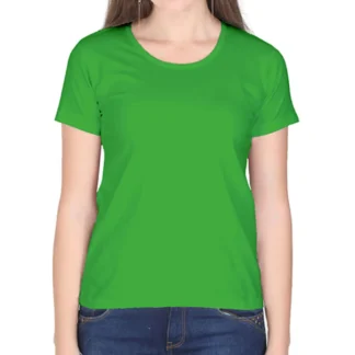 Flag Green Womens Plain T-shirt_zinotch_SGEGS