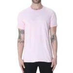 Light Baby Pink Half Sleeve Plain T-Shirt | Unisex Regular Fit