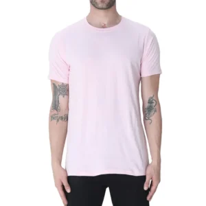 LIght baby pink Unisex Plain T-shirt_zinotch_SGEGS