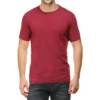 Maroon Unisex Plain T-shirt_zinotch_SGEGS