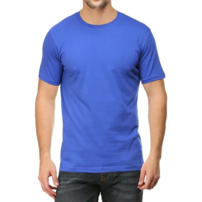 Royal Blue Unisex Plain T-shirt_zinotch_SGEGS