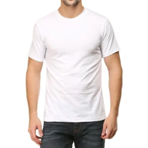 White Unisex Plain T-shirt_zinotch_SGEGS