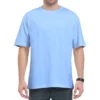 Baby Blue Plain Oversized T-shirt Unisex_zinotch_SGEGS