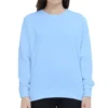Baby Blue Womens Plain Sweatshirt_zinotch_SGEGS