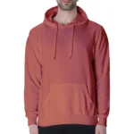 Coral Men's Hoodie | Hooded Sweatshirt | Regular Fit