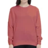 Coral Womens Plain Sweatshirt_zinotch_SGEGS