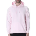 Light Baby Pink Men's Hoodie | Hooded Sweatshirt | Regular Fit