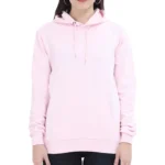 Light Baby Pink Women's Hoodie | Hooded Sweatshirt | Regular Fit