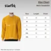 Mens Sweatshirt size chart_zinotch_SGEGS