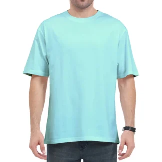 Mint Plain Oversized T-shirt Unisex_zinotch_SGEGS