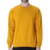 Mustard Yellow Mens Plain Sweatshirt_zinotch_SGEGS