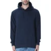 Navy Blue Mens Plain Hooded Sweatshirt_zinotch_SGEGS