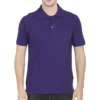 Purple Mens Plain Polo T-shirt_zinotch_SGEGS