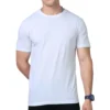 White Mens Supima Cotton Plain T-shirt_zinotch_SGEGS