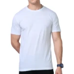 White Men's Supima Cotton T-Shirt | Regular Fit
