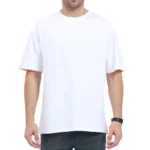 White Oversized Plain T-Shirt | Unisex