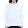 White Womens Plain Sweatshirt_zinotch_SGEGS