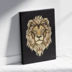 Lion Wall Art Poster, Framed Poster, and Gallery Wrapped Canvas (SGEGS ID: 26145)