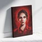 Woman Portrait Wall Art Poster, Framed Poster, and Gallery Wrapped Canvas | Girl Portrait (SGEGS ID: 26168)