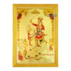 God Bhathiji Maharaj Photo Frame, Gold Plated Foil Embossed Picture Frame, Religious Framed Poster