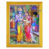 Ram Sita Vivah Photo Frame, Rama Seeta Kalyanam HD Picture Frame, Religious Framed Poster