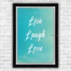 Quote live laugh love 01 frame