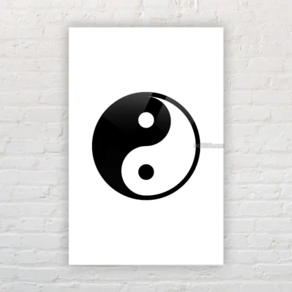 Yin and Yang 01 acrylic