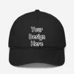Customized Baseball Cap Black, Print Your Design Photo Name Logo, Personalized Gift Birthday Anniversary Husband Wife Boyfriend Girlfriend Friends