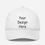 Customized Baseball Cap White, Print Your Design Photo Name Logo, Personalized Gift Birthday Anniversary Husband Wife Boyfriend Girlfriend Friends