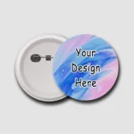 Customized Button Badges 58mm, Print Your Design Photo Name Logo, Personalized Gift Birthday Anniversary Husband Wife Boyfriend Girlfriend Friends