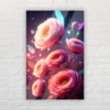 Flowers Wall Art Poster, Framed Poster, Acrylic and Gallery Wrapped Canvas | Floral Wall Art (SGEGS ID: 26647)