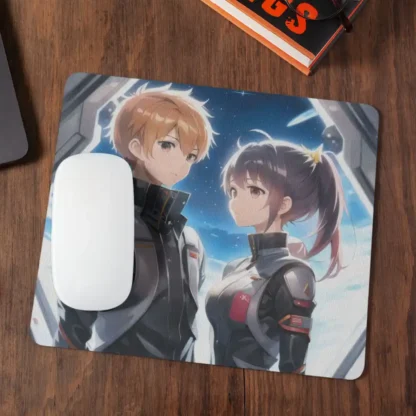 Anime Mouse Pad for Laptop Desktop PC Gaming Mousepad Rubber Base with Anti Skid Smooth Surface