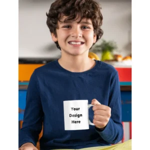Customized Mug for Kids | Print Your Design Photo Name Logo | Personalized White Mug | Birthday Gift Return Gift Any Occasion