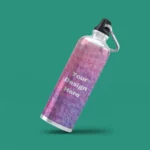 Customized Sipper Bottle | Print Your Design Photo Name Quote Logo | Personalized Aluminum Bottle | Perfect Gift for Birthday Anniversary