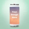 Customized Sipper Can | Print Your Design Photo Name Quote Logo | Personalized Stainless Steel Can | Perfect Gift for Birthday Anniversary