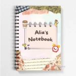 Customized Notebook Diary, Personalized Front & Back Cover, Print Your Design Photo Name Logo, Gift Birthday Anniversary Any Occasion