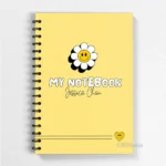 Customized Notebook Diary, Personalized Front & Back Cover, Print Your Design Photo Name Logo, Gift Birthday Anniversary Any Occasion