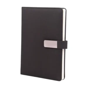 A5 Black Diary with Magnetic Closure