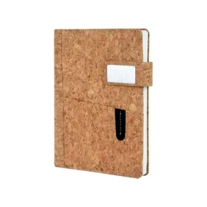 A5 Cork Diary With Card Pocket